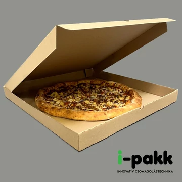 Pizzadoboz 52cm barna