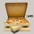 Kép 3/6 - Pizzadoboz 32cm barna