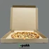 Kép 2/6 - Pizzadoboz 52cm barna