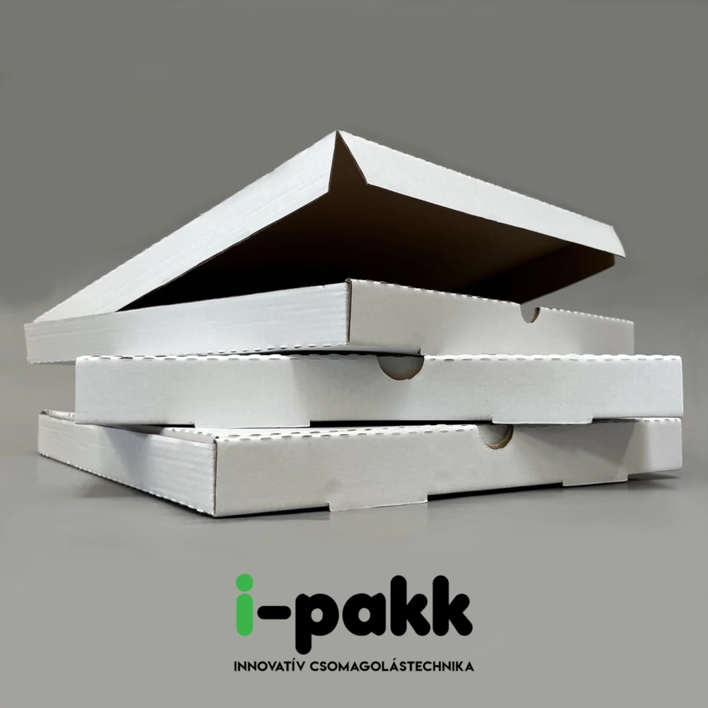 Pizzadoboz 32cm fehér