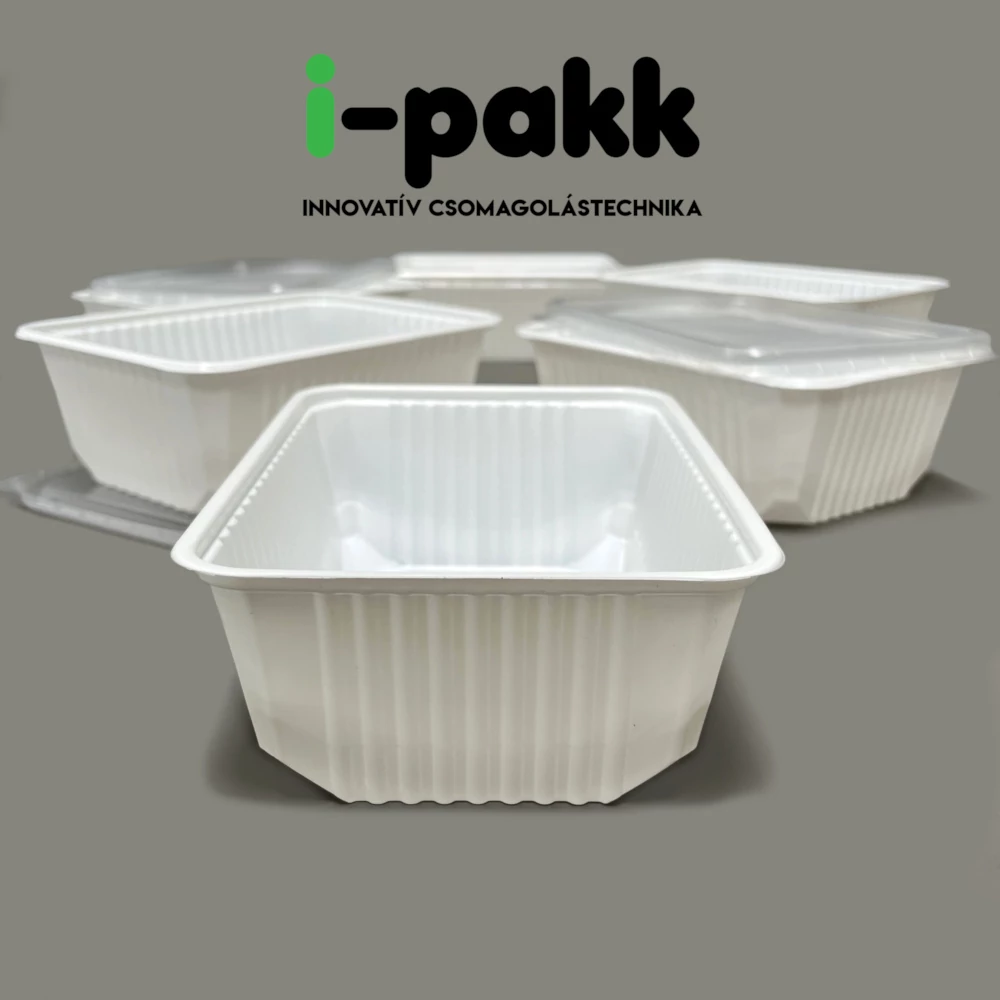 Variatál PP fehér szögletes 1000ml 